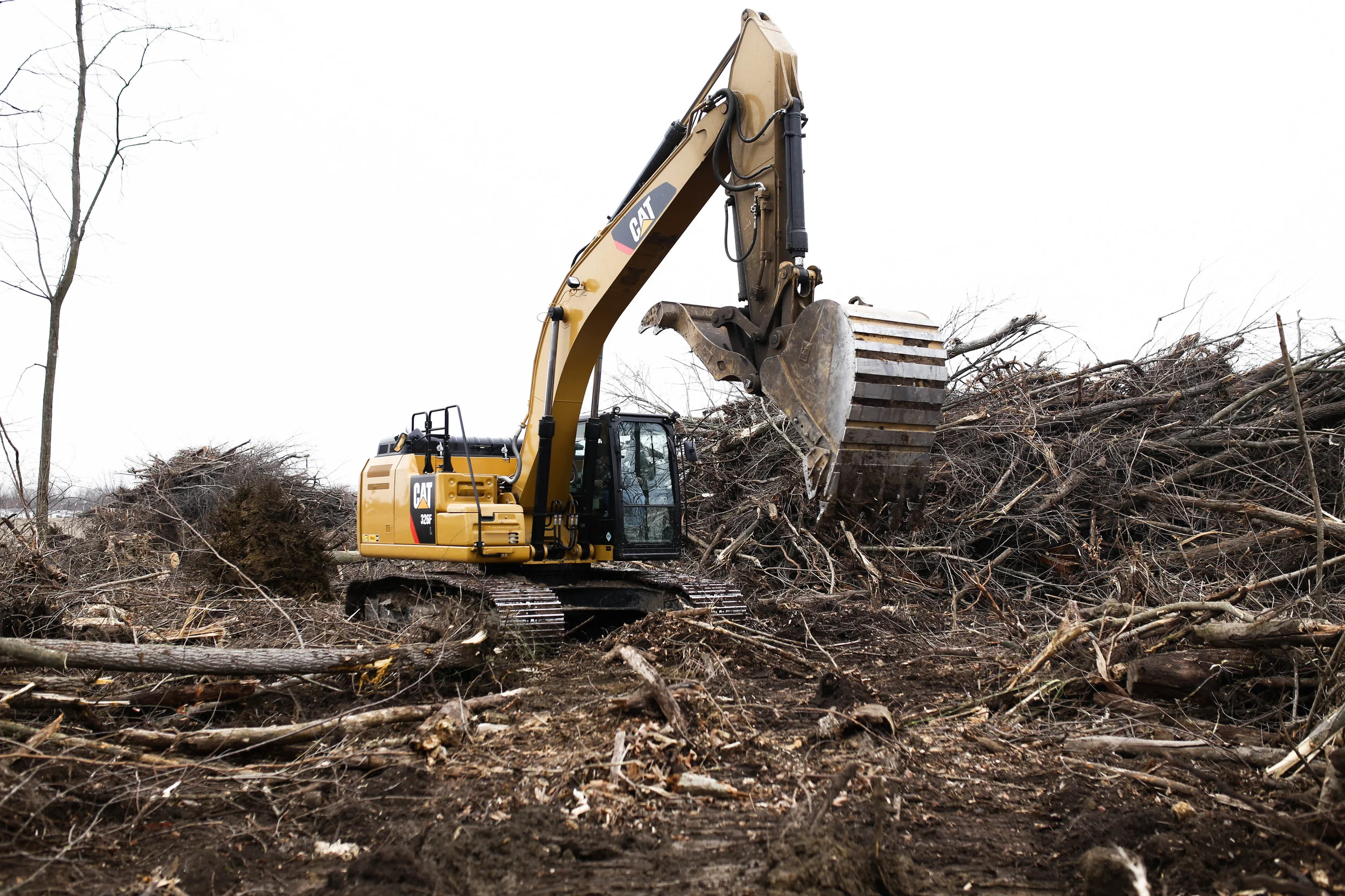  Tree removal project on St. Rt. 29 and Deam Road, Sidney.&nbsp; 
