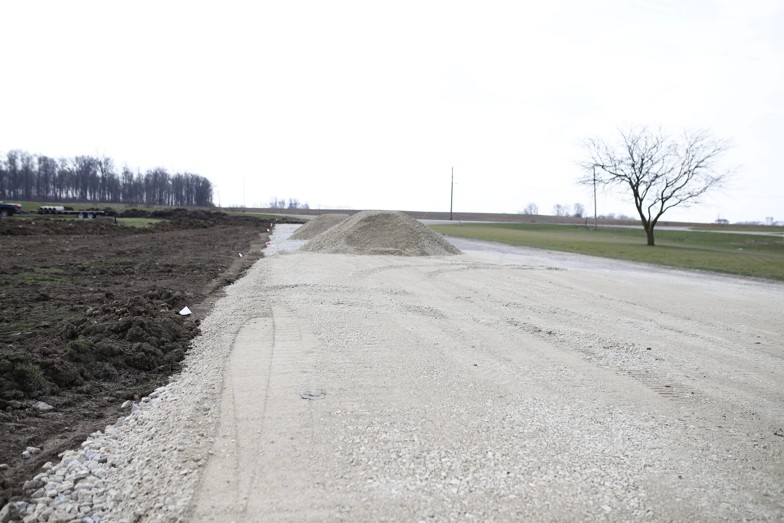  Driveway widening project for Midwest Cattle Co. 