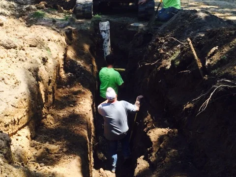  Crescent Drive sewer line replacement 