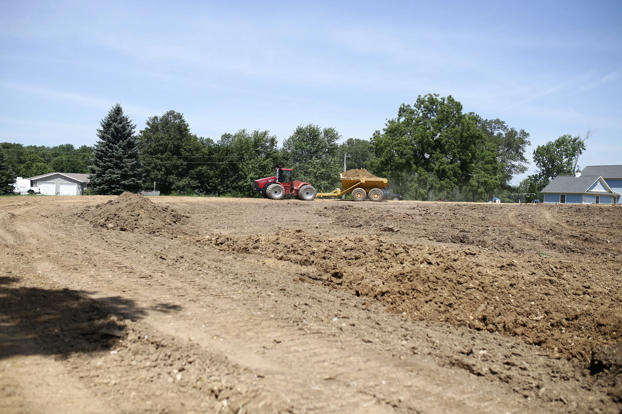  Construction of a Horse Track on St. Rt. 29 in Sidney for Groves Racing 