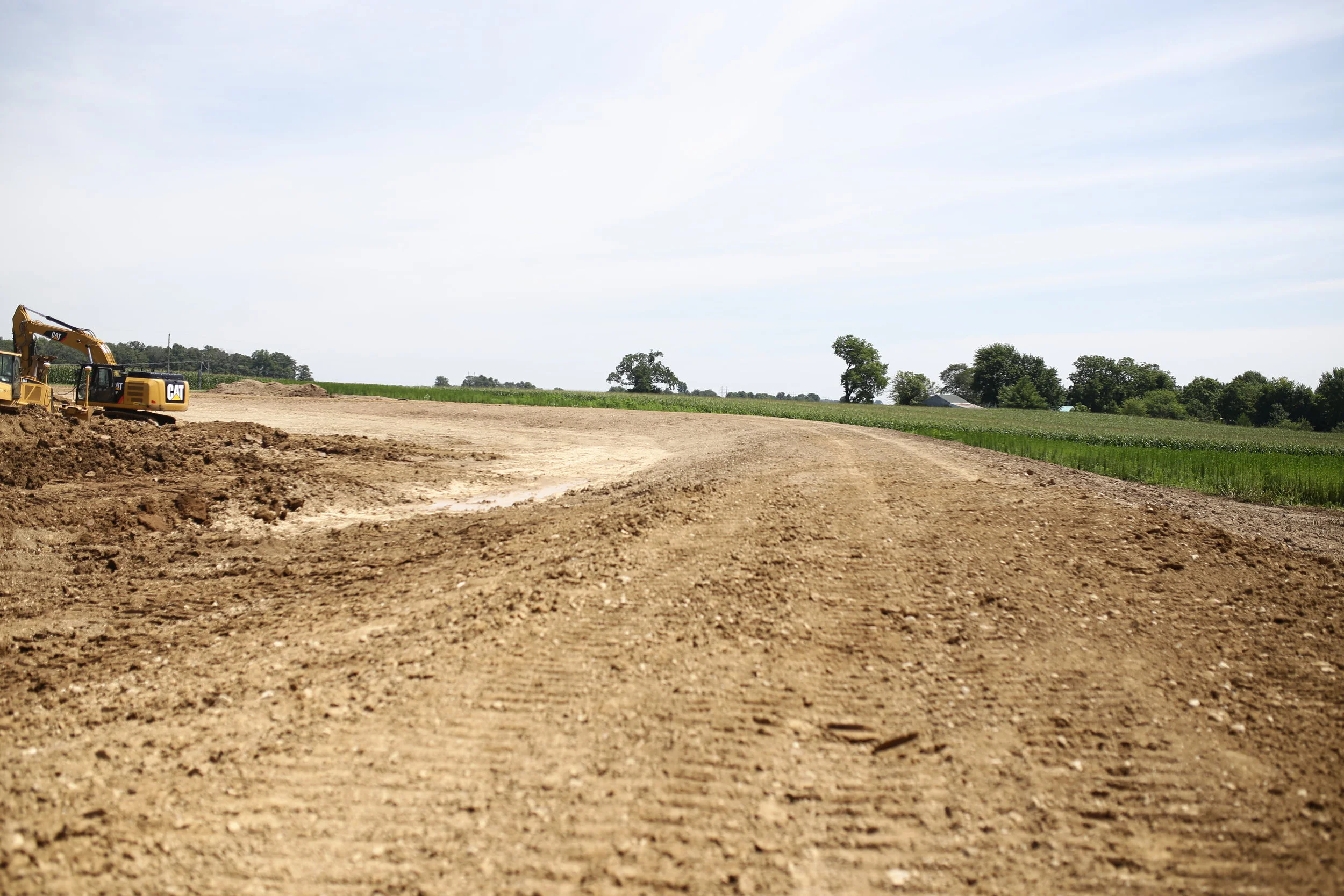 Construction of a Horse Track on St. Rt. 29 in Sidney for Groves Racing 
