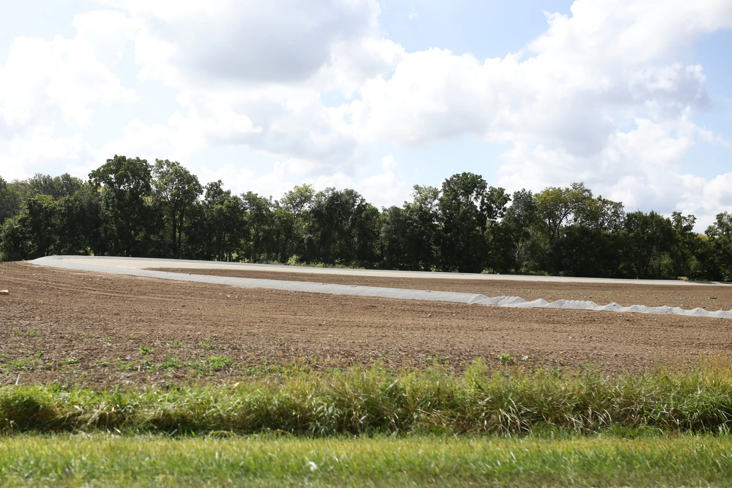  Horse Track with gravel applied. 