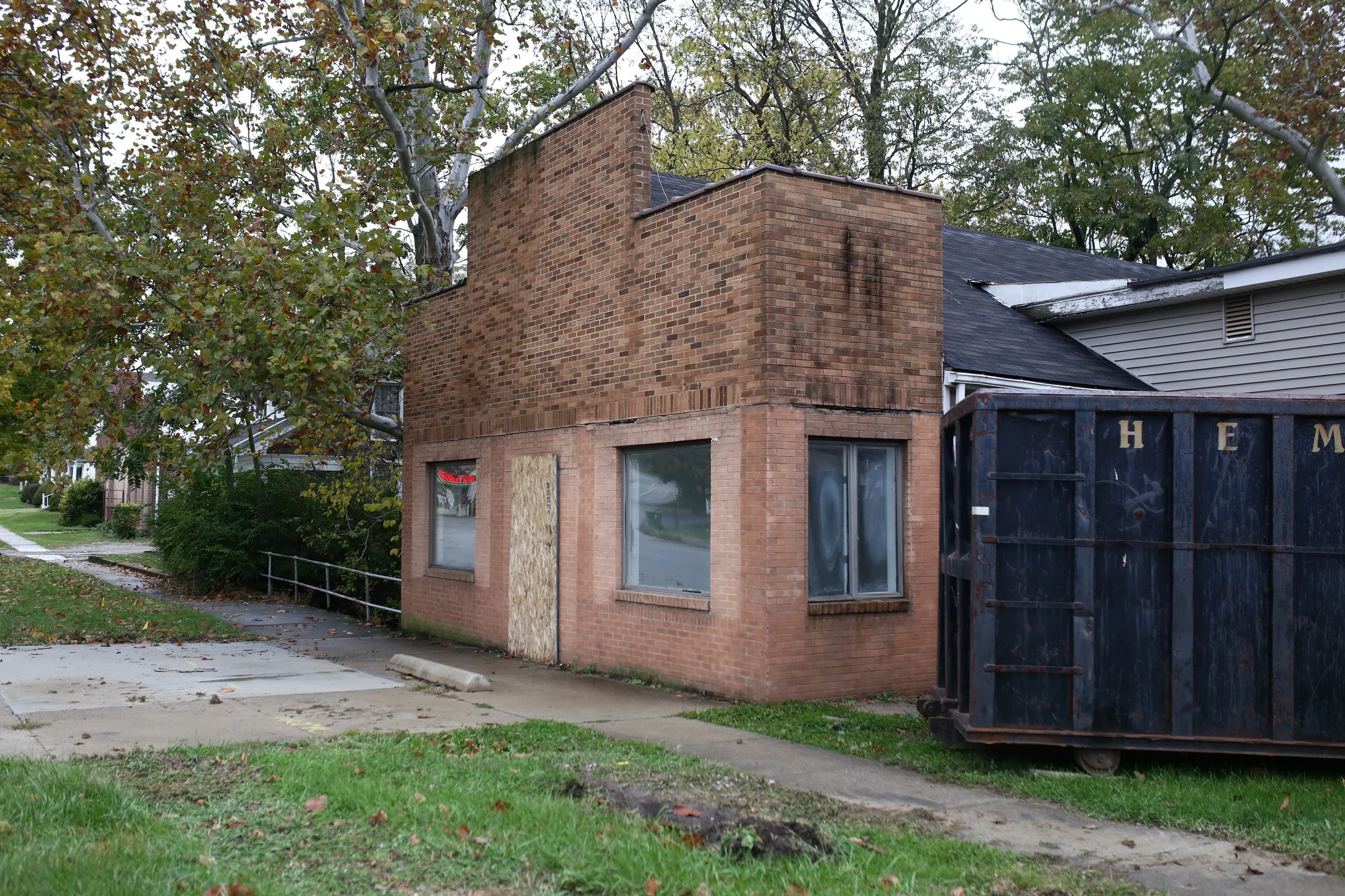  Before demolition of home on Jefferson and Main Ave. for the Shelby County Land Bank 