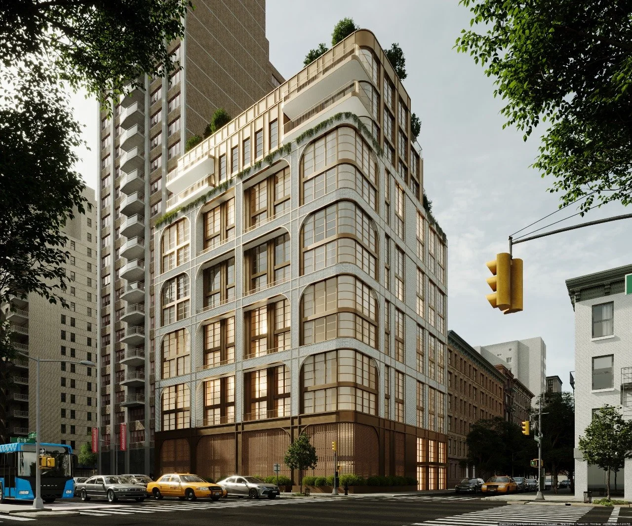 The Florian Luxury Condominium at 350 East 18th Street in Manhattan’s Upscale Gramercy Park