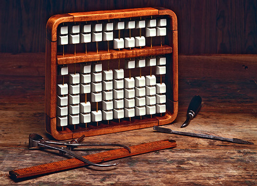 Abacus for Magazine Illustration