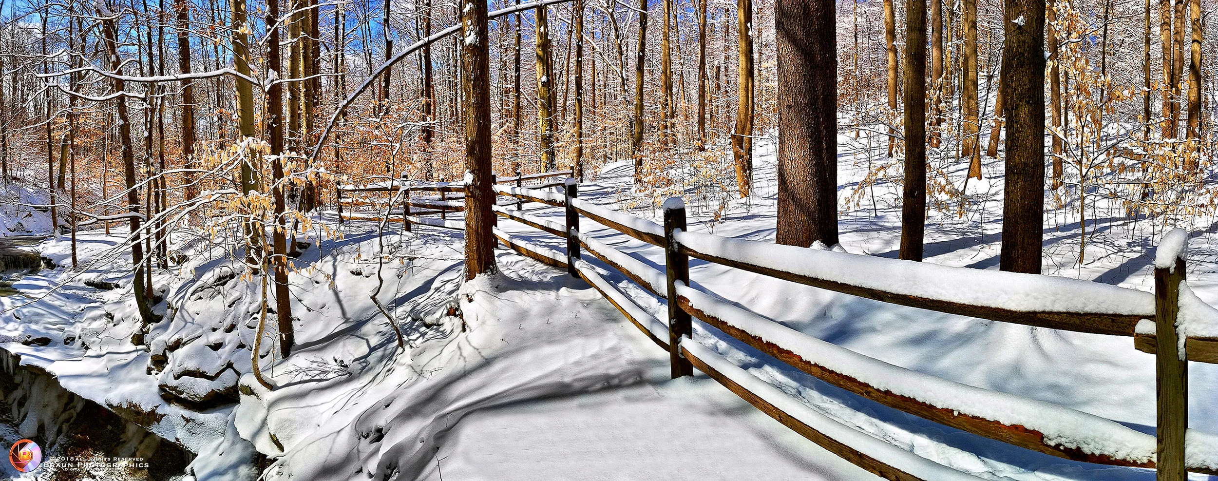Blue Hen Falls Winter Trail - CVNP