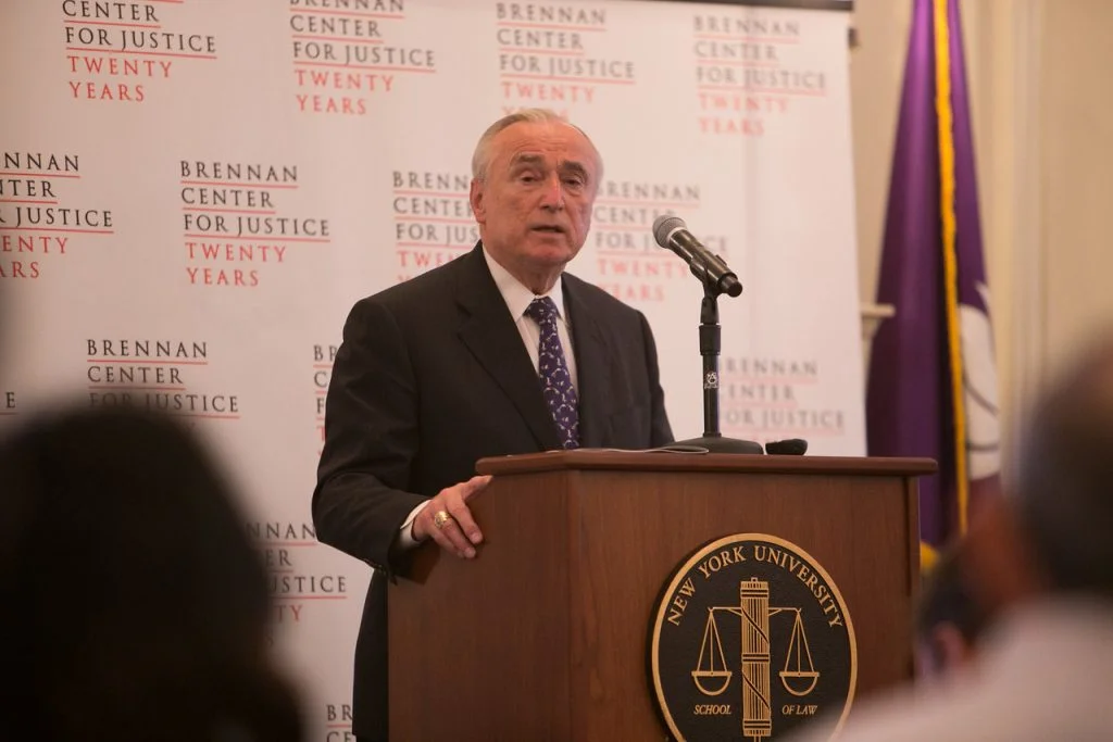 Commissioner Bratton, © NYU Photo Bureau: Hollenshead