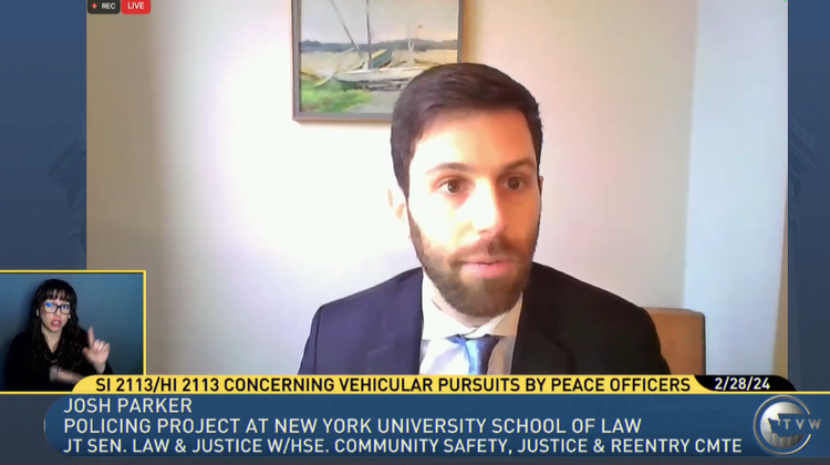 Restricting Vehicle Pursuits — The Policing Project