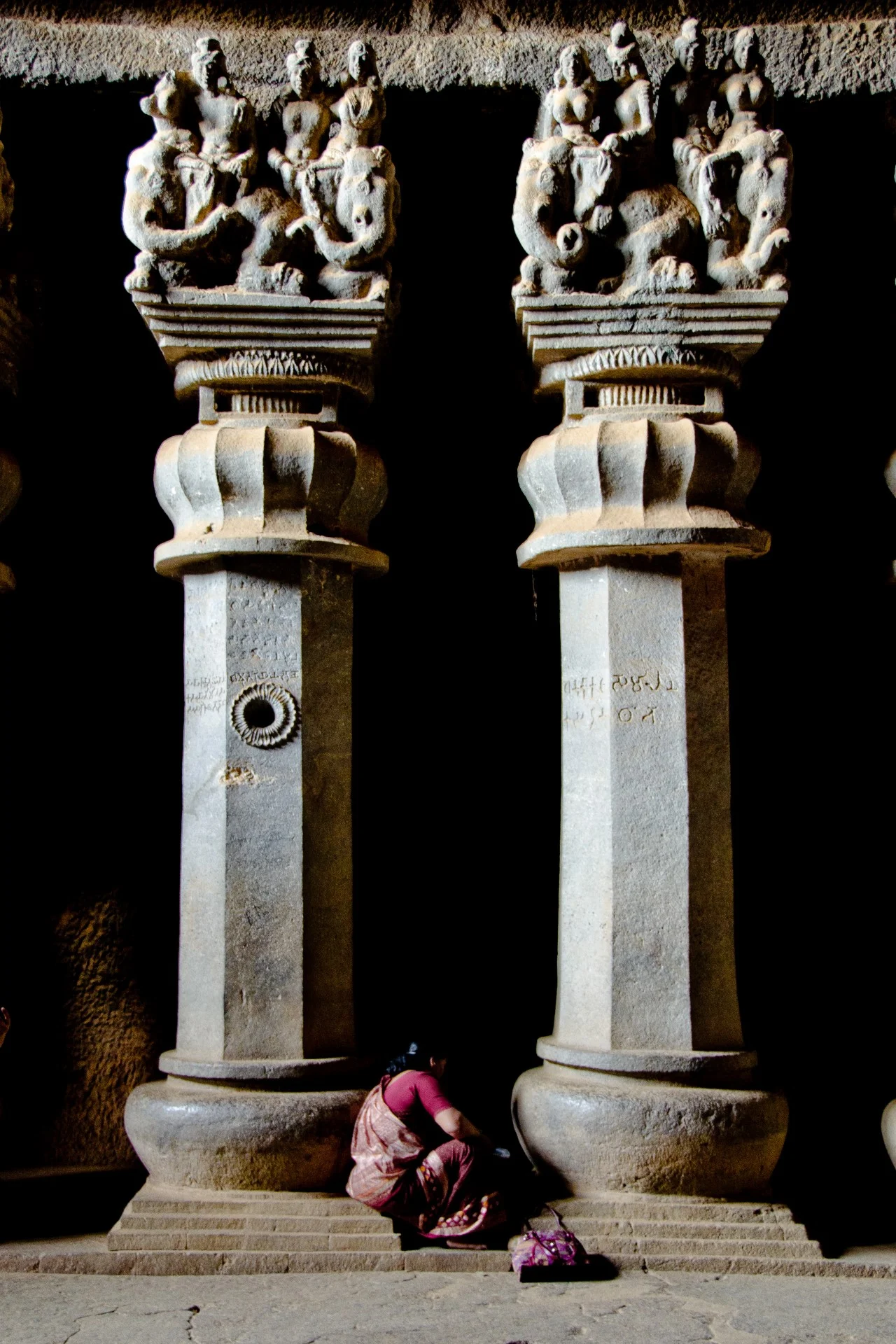 Karla Caves -  Lonavala, Maharashtra, India