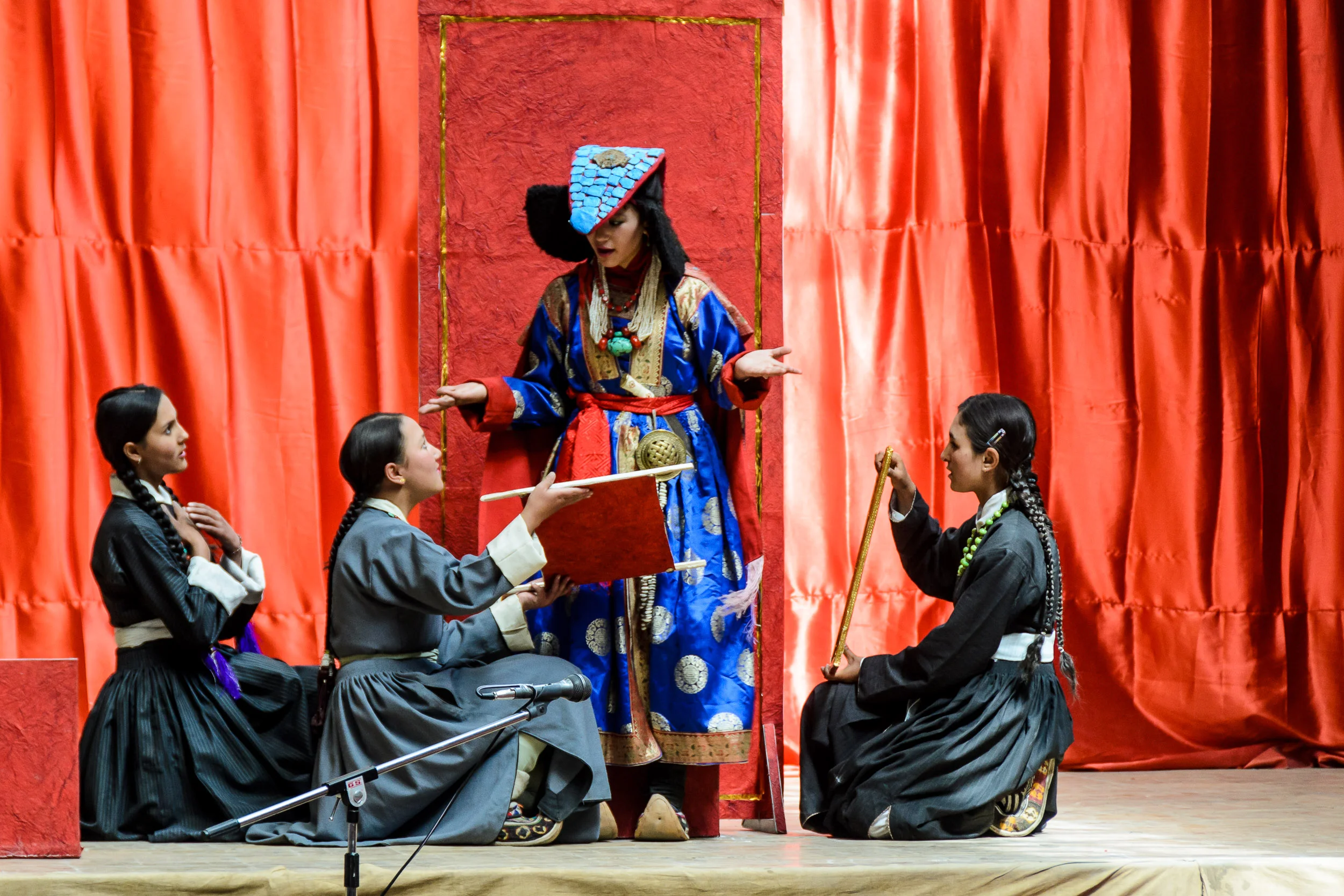 Local Macbeth performance, Leh, Ladakh, India