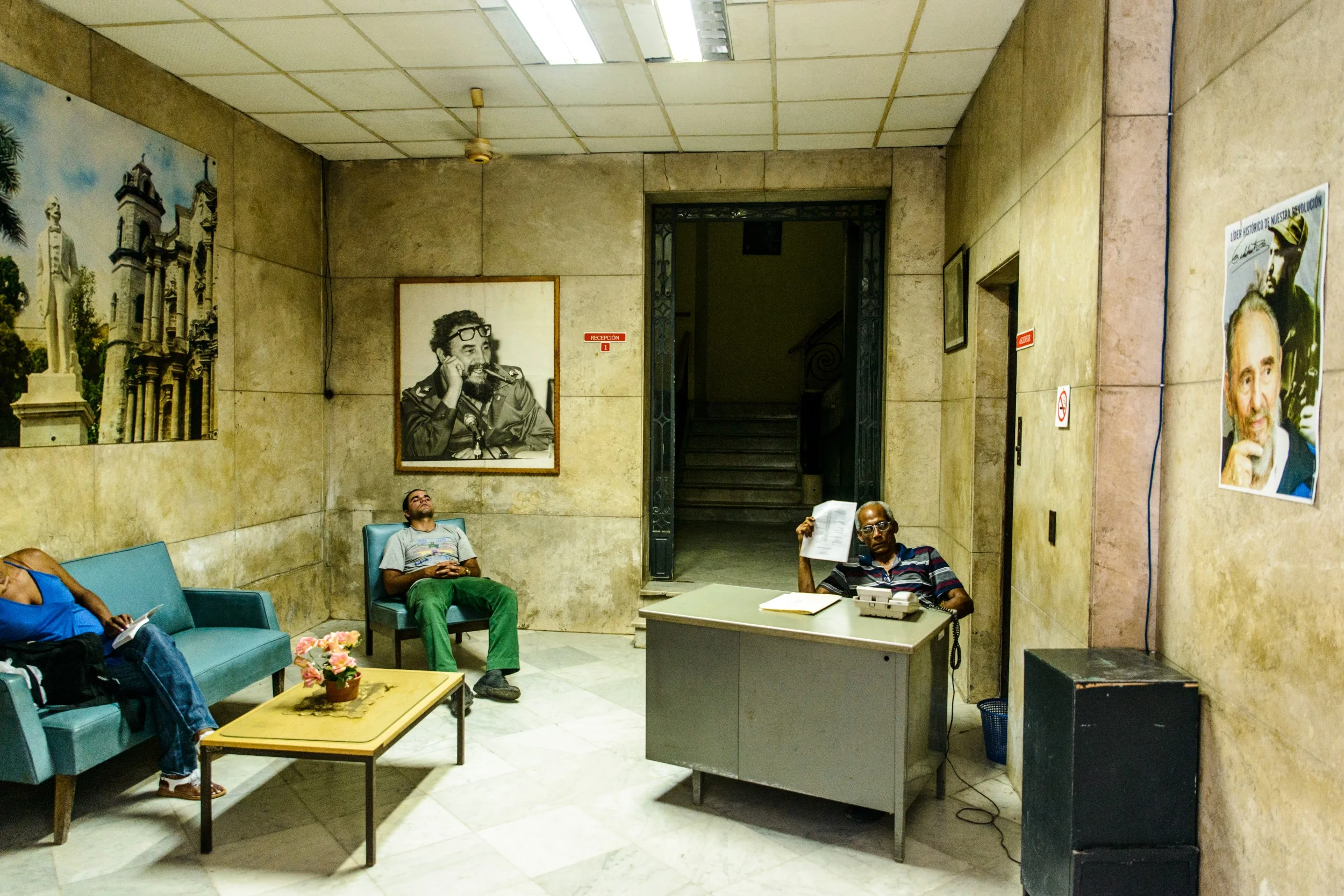 Office of Communist Party of Cuba, Havana, Cuba