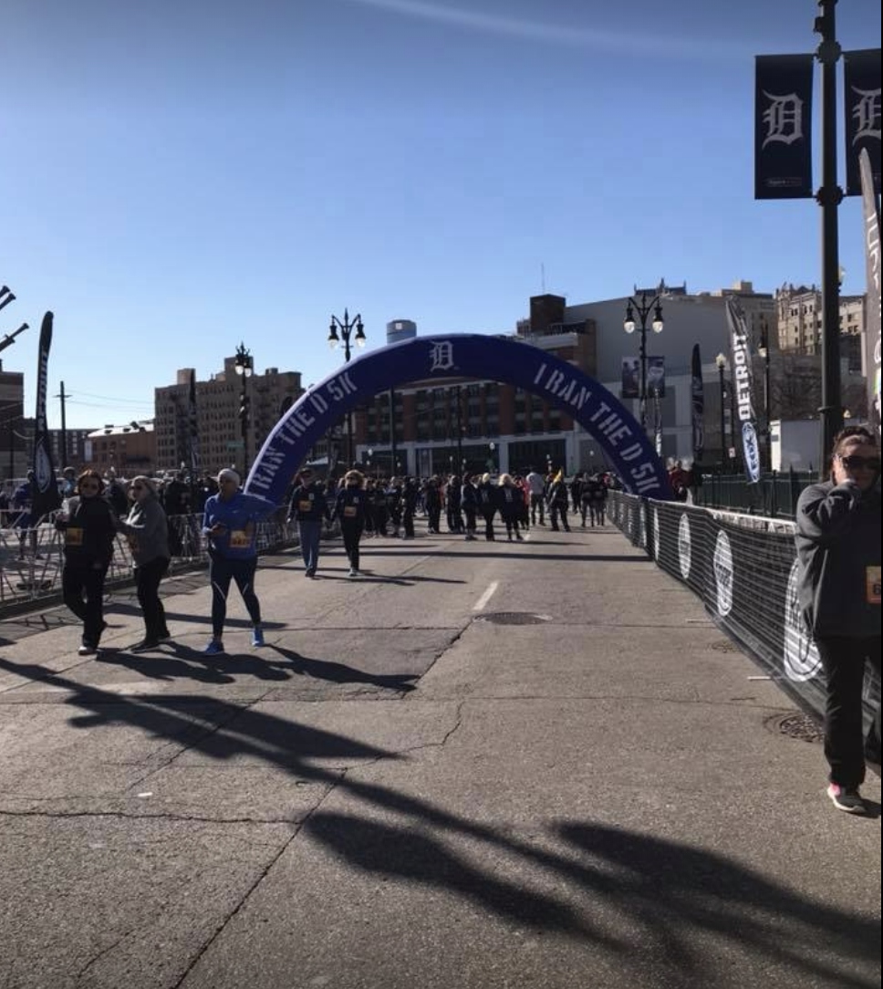 Team Wallside enjoyed our time for the 2018 I Ran the D event at Comerica Park.