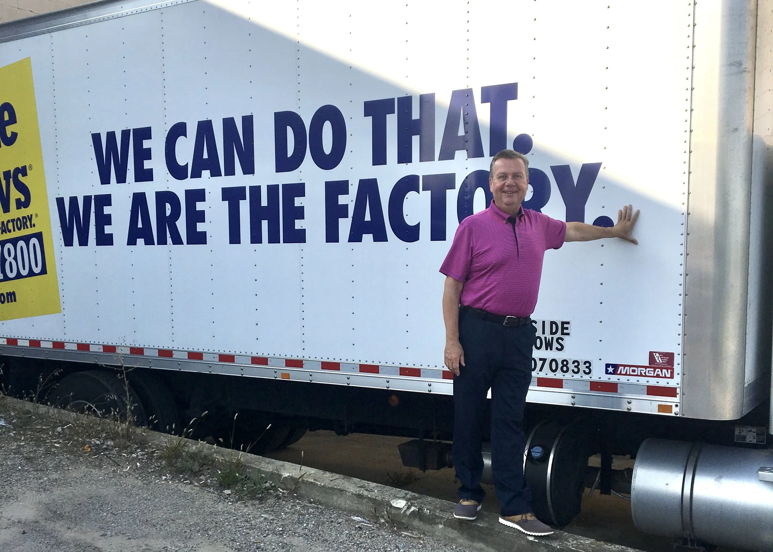 We are the Factory: Wallside Windows’ Brad Berzack makes the sale in West Michigan