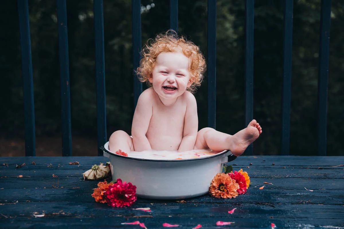 Fruit & Flower Bath Session!