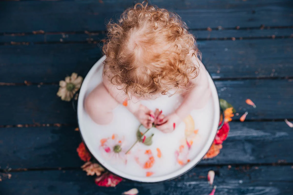 Fruit & Flower Bath Session!