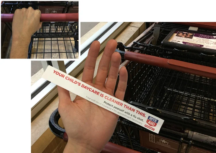 Flu Camouflaged Stickers