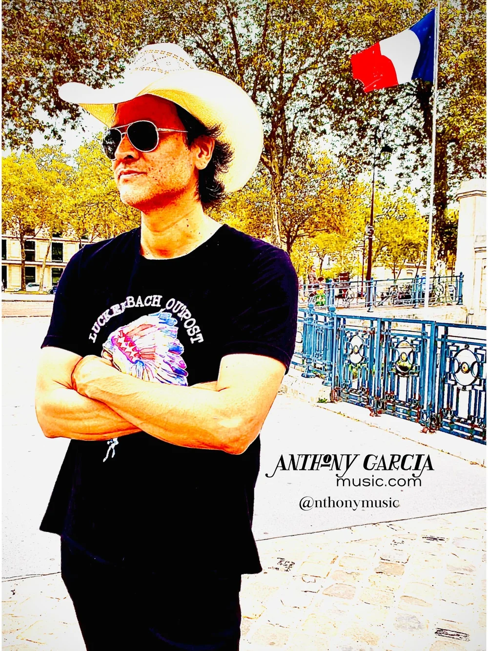 Anthony Garcia — French Flag portrait