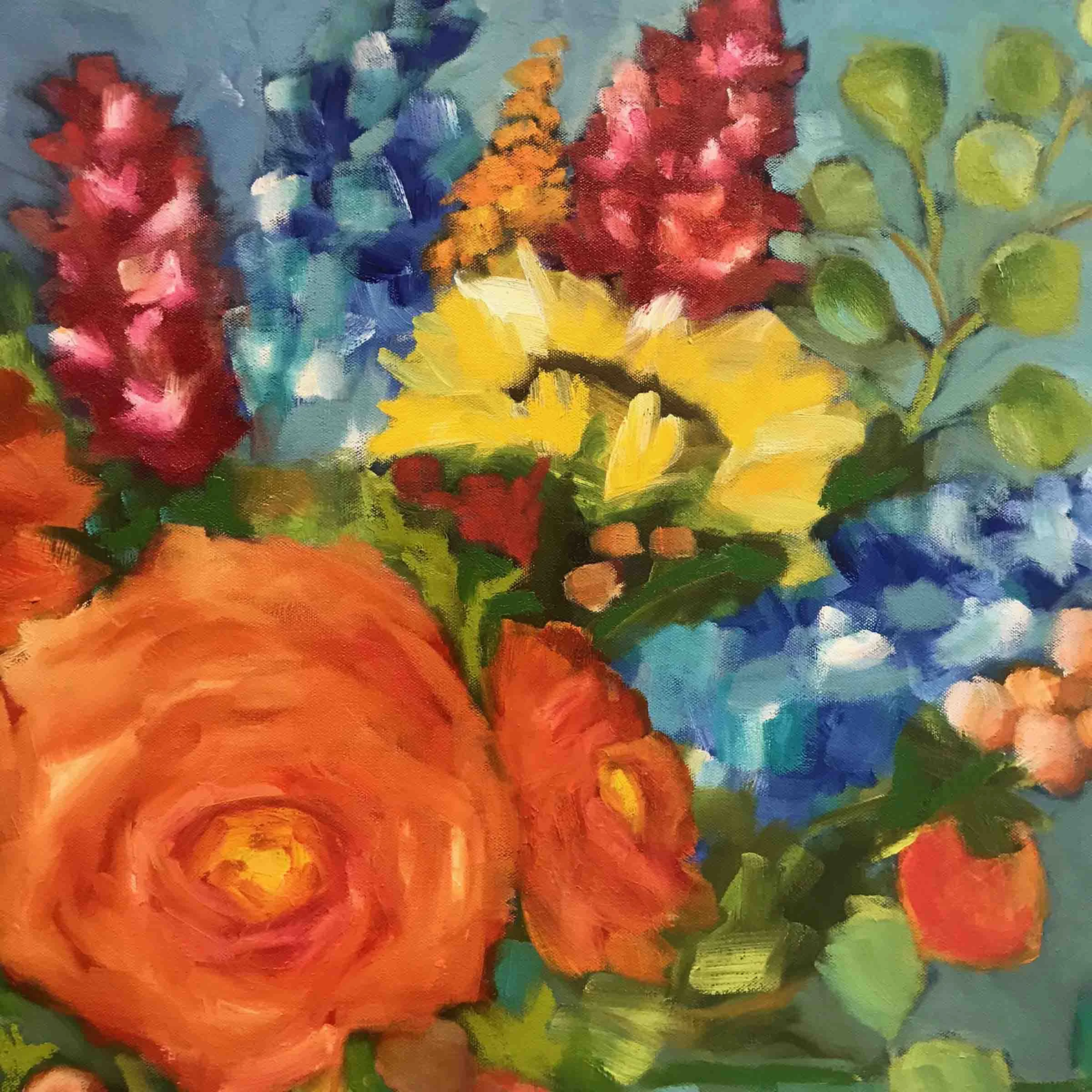 #1020 - 8x8 print mounted on 10x10 black panel - $29