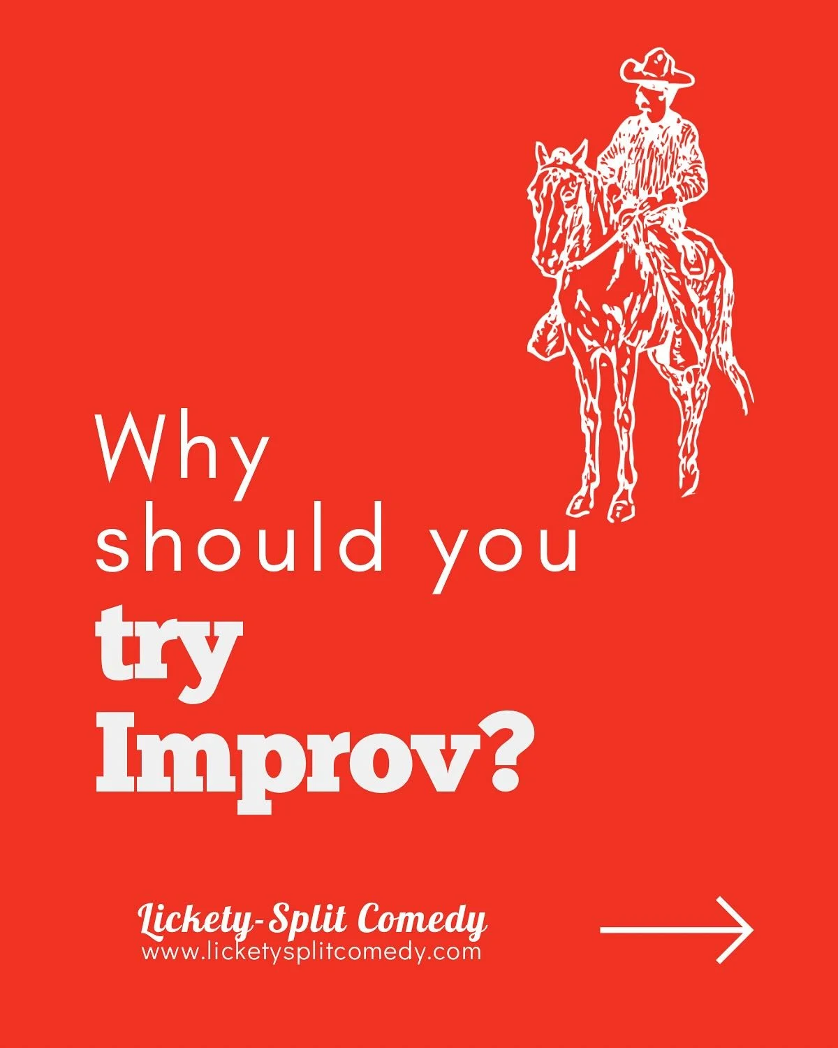 These are just a few of the benefits of learning the skills of improv. 
Have you ever tried improv? Did it help you with anything specific? 
#improv #smalltownimprov #licketysplitcomedy #improvise #improvcomedy #skillbuilding
