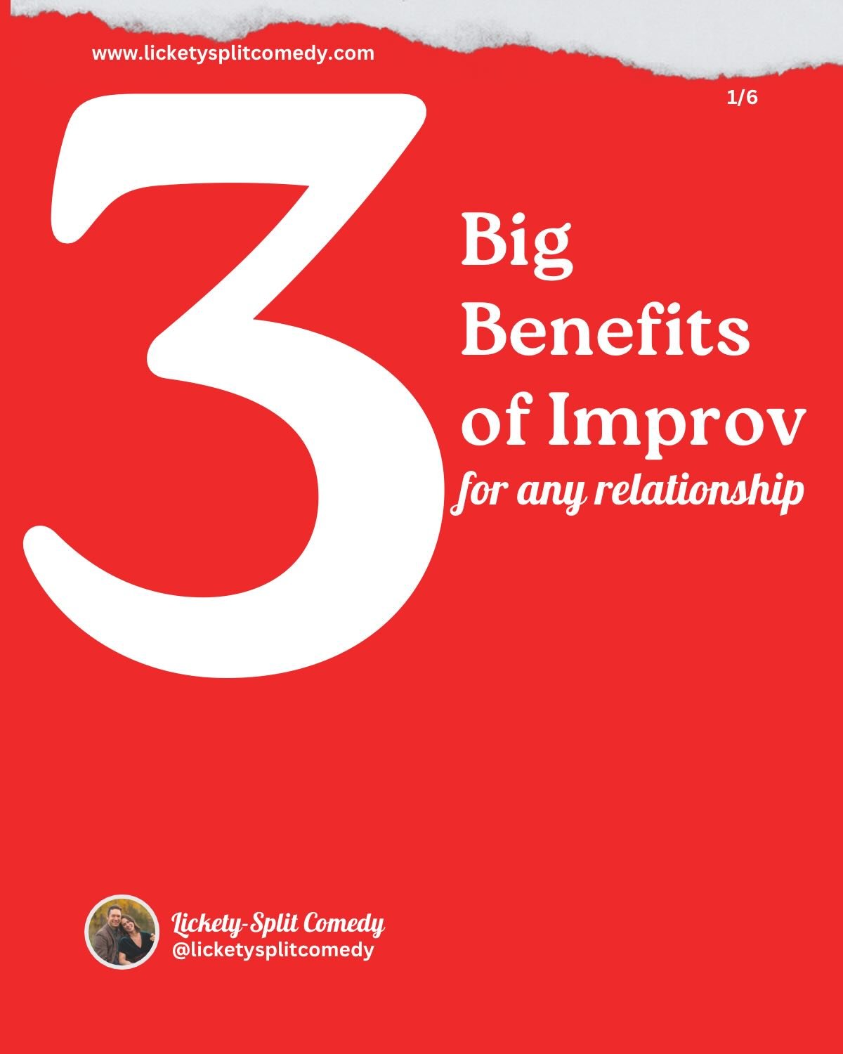 Improv is more than just fun - it&rsquo;s also an amazing tool for improving the way we relate to one another. When we slow down and get present, we can supercharge our connection with the people we are with. 

Studies show it! 

Want to try it? Sign