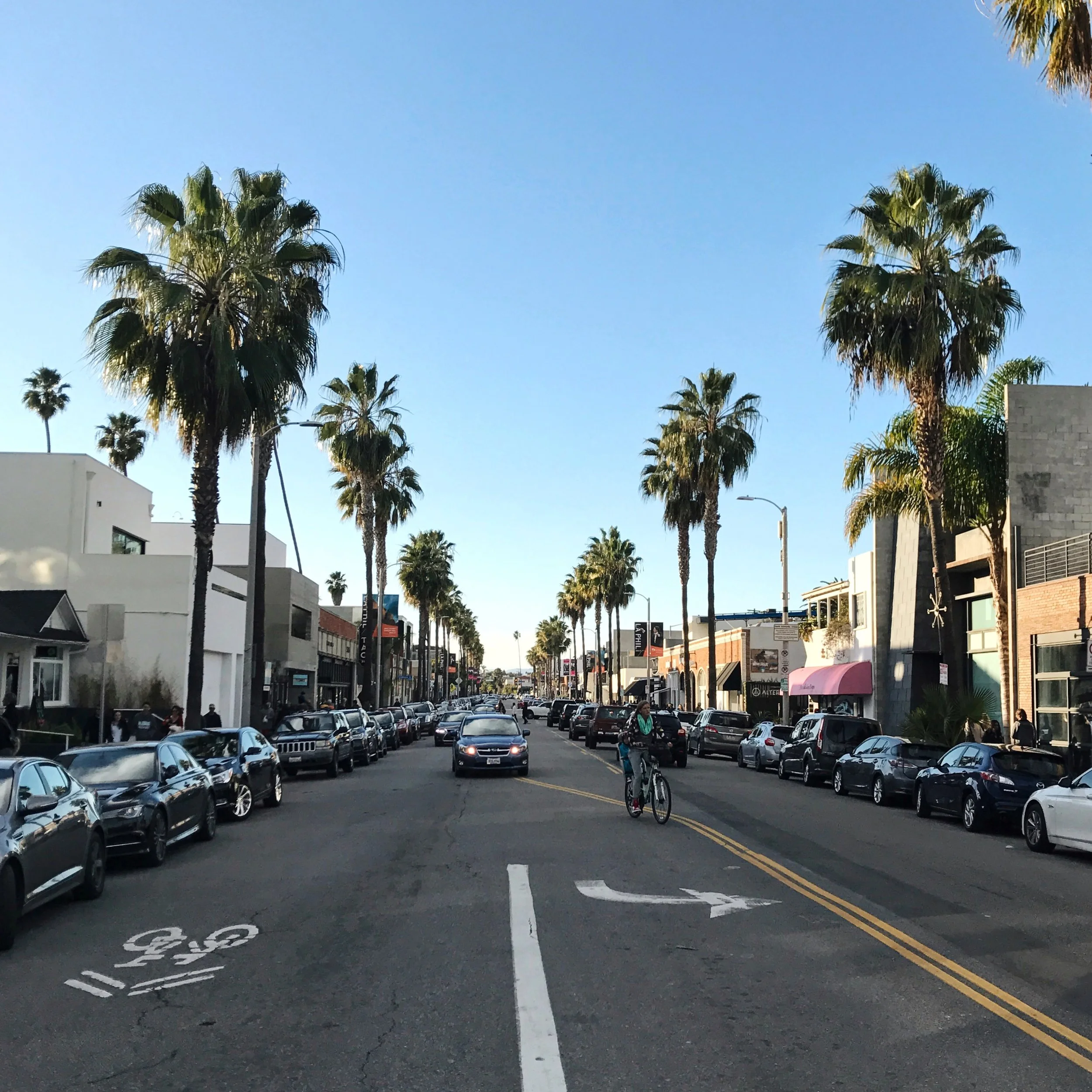 A drive down Abbott Kinney is a must... 
