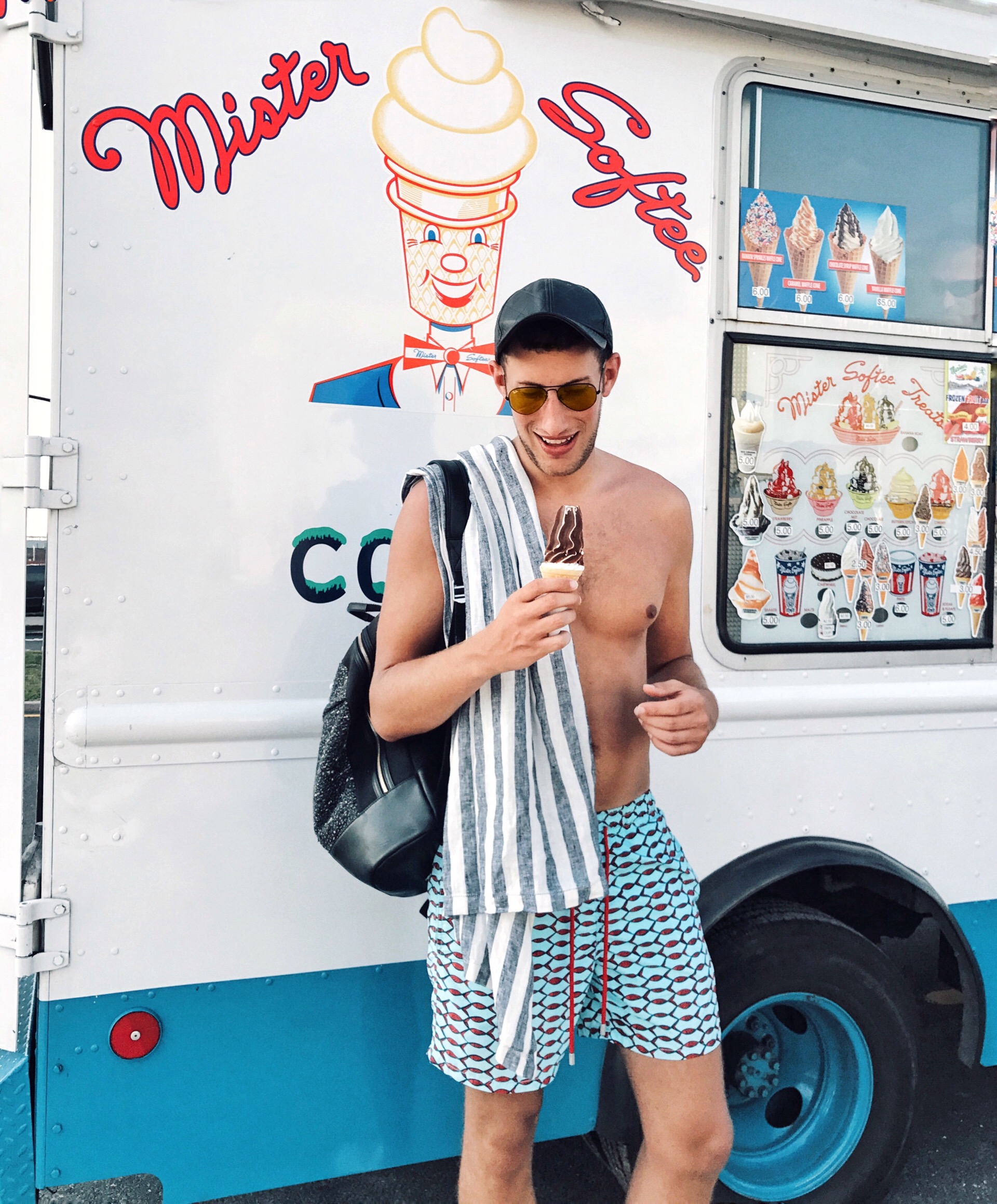 Ice cream stop in Montauk