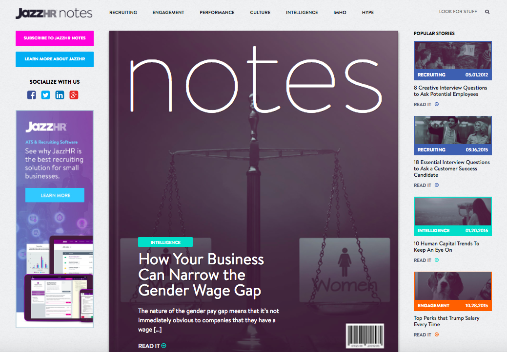 Blog development and content strategy