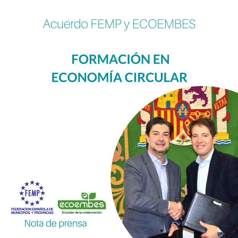 Formación en Economía Circular. Colaboración Ecoembes y la FEMP