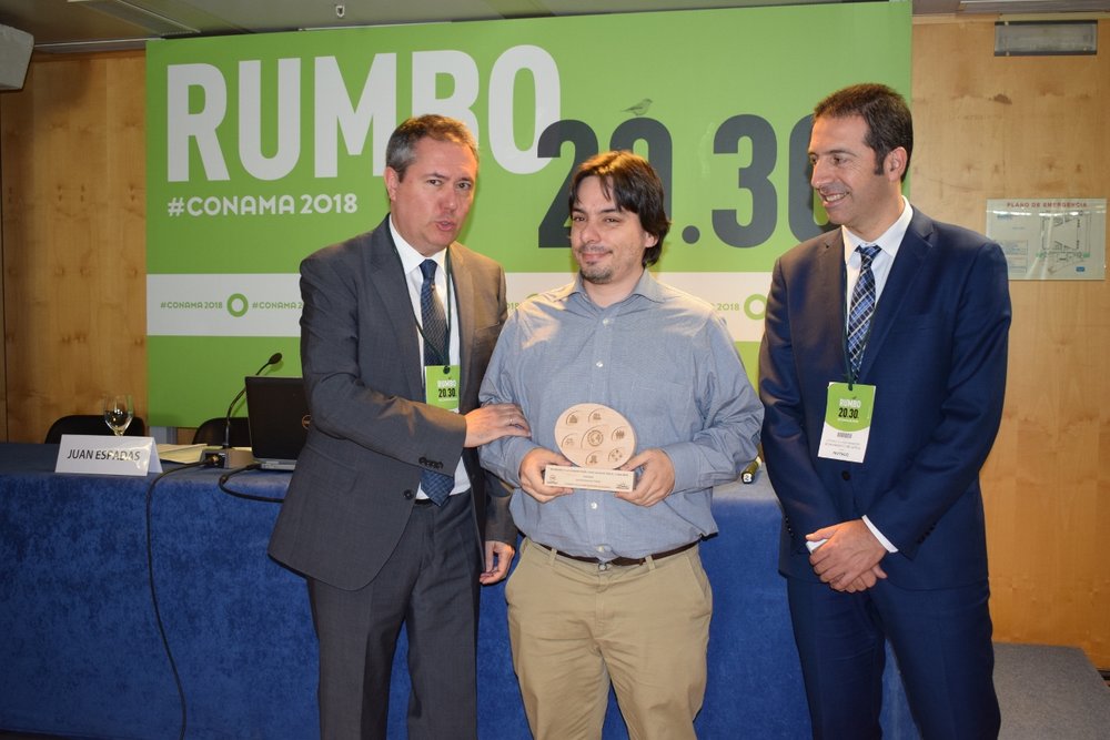 Ignacio Fernández, concejal de Urbanismo y Medio Ambiente de Oviedo, ciudad que consiguió el premio al Fomento de la Participación Ciudadana