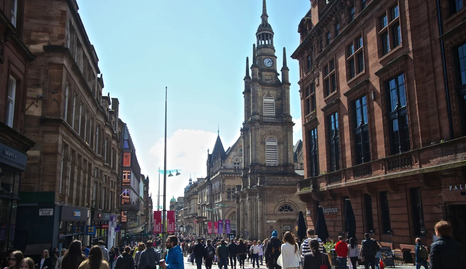 Buchanan Street Glasgow, Scotland