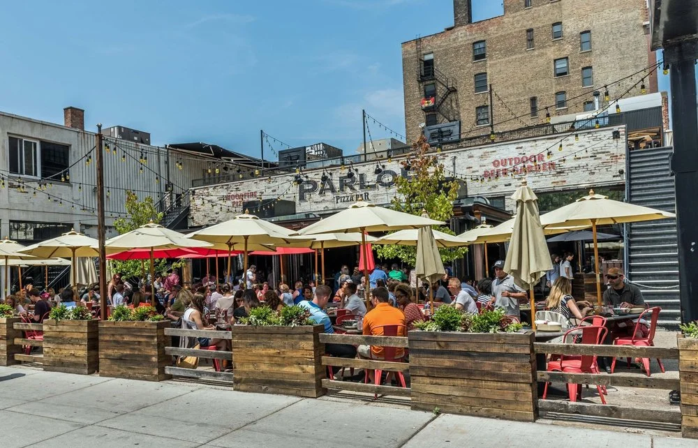Parlor Pizza Patio (courtesy of their website) 