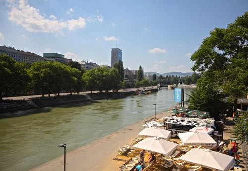 Danube Canal / Donaukanal , Vienna, Austria