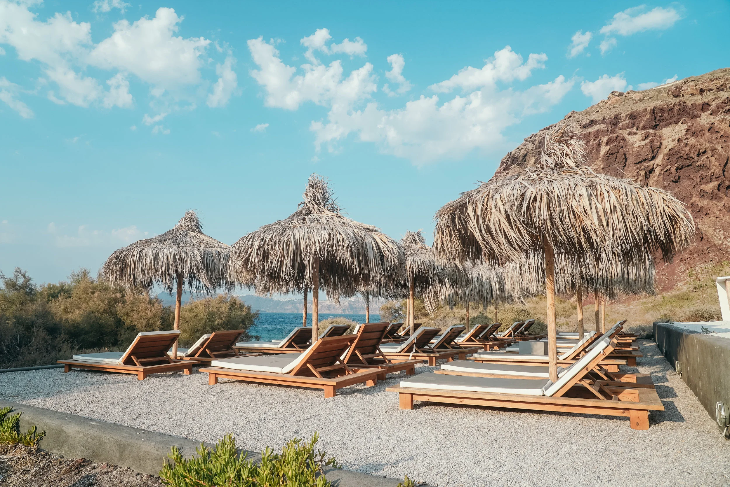 The Beach - Bar Restaurant with Caldera View