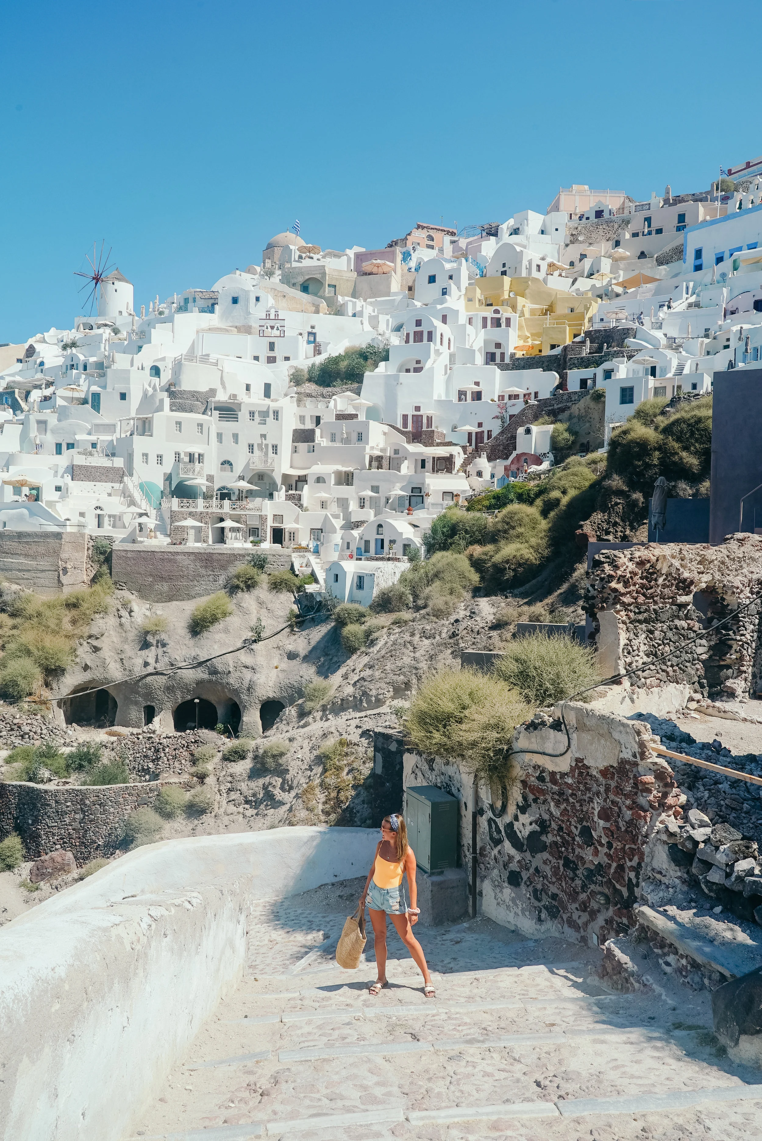 1000 Steps from Oia down to Amoudi Bay