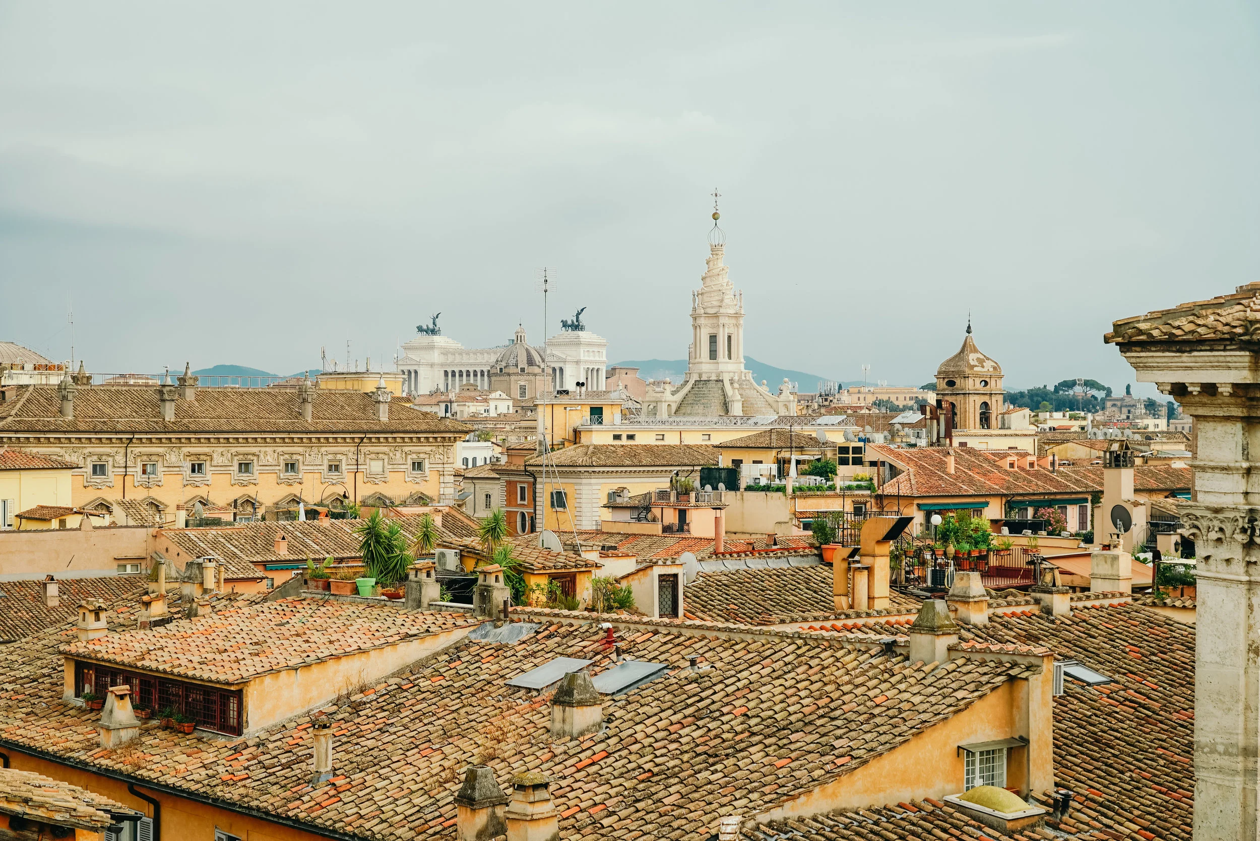 View from Terraza Borromini