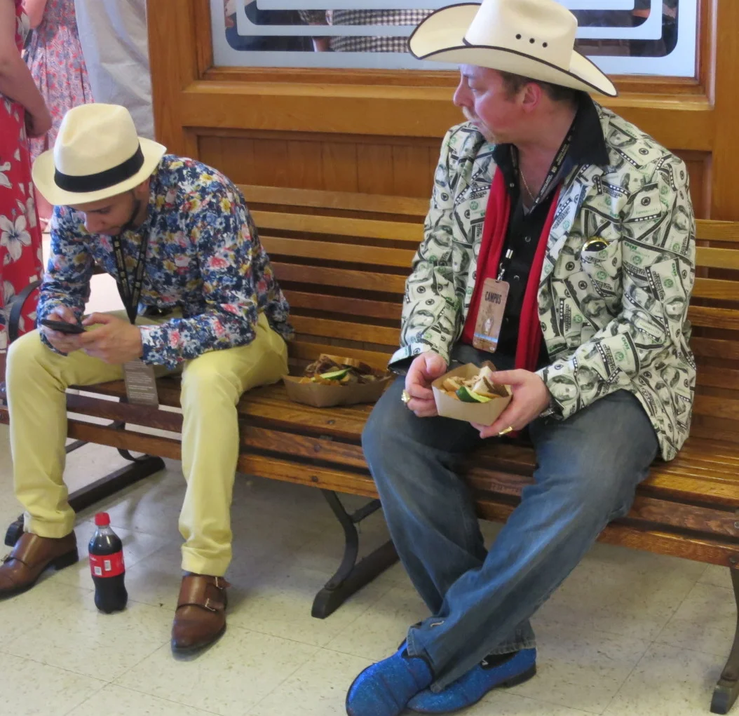Belmont bettors.