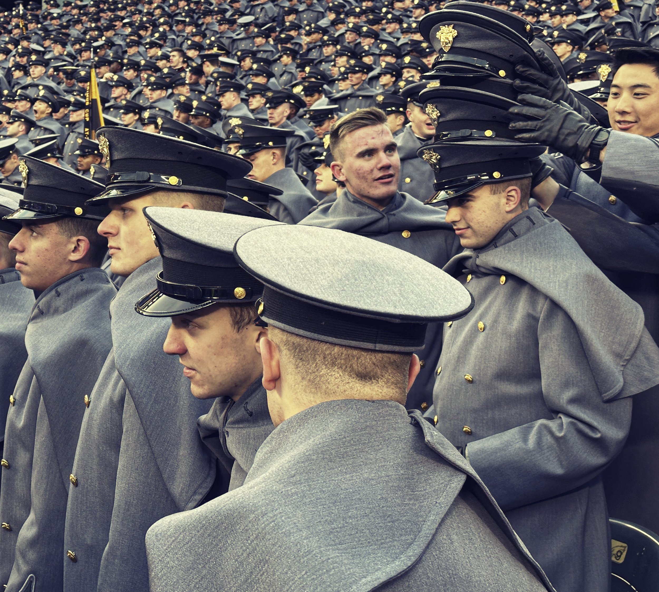  West Point cadets, Army-Navy game 2022. 