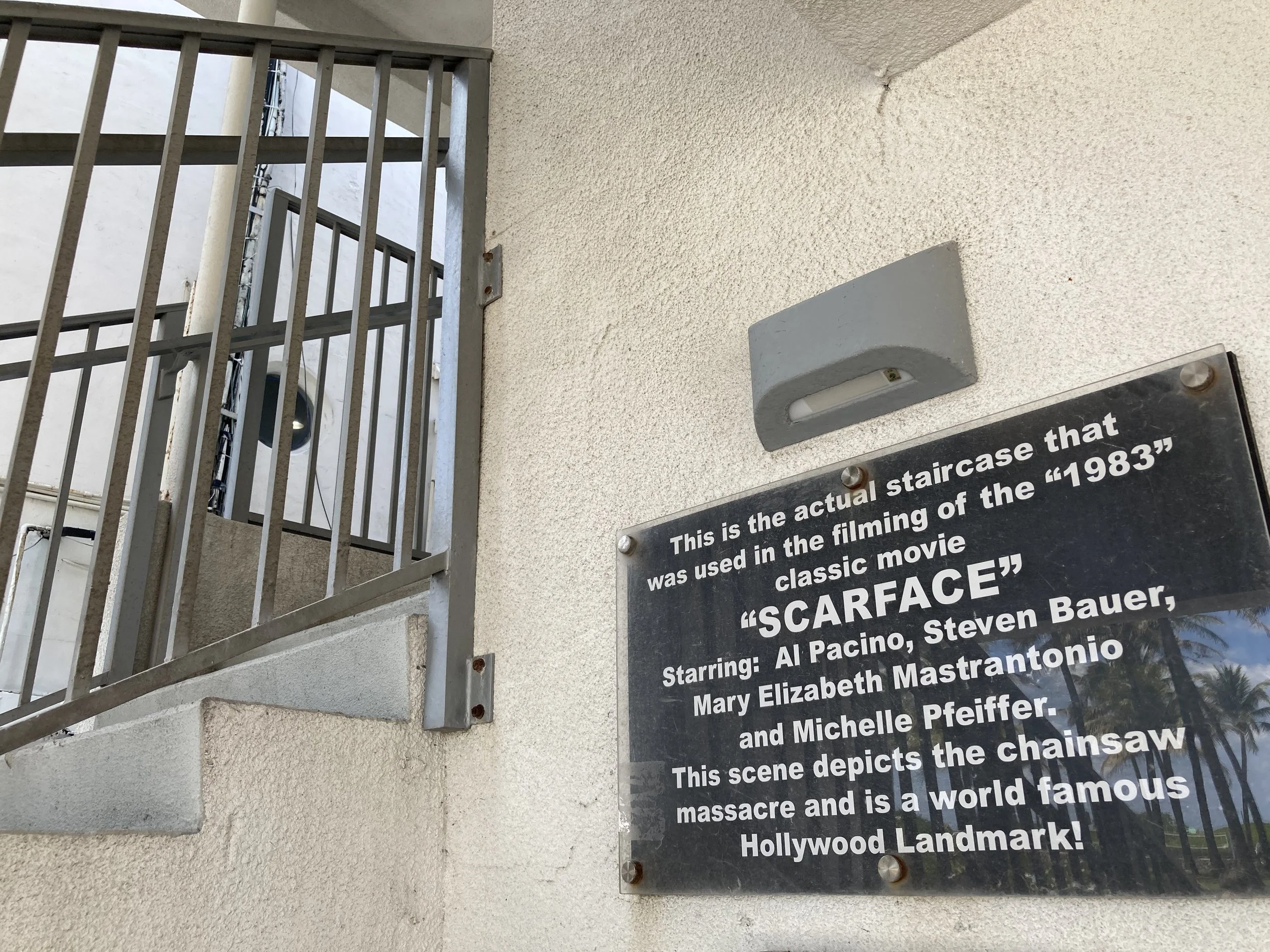 SOUTH BEACH | World famous Hollywood landmark...staircase