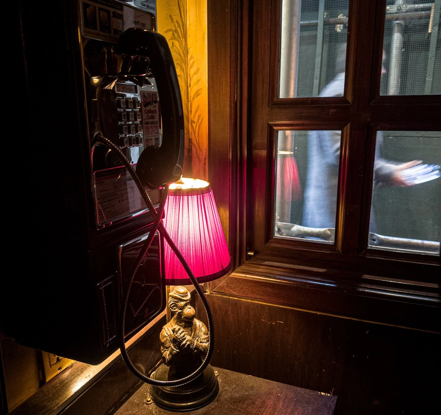 Old school, at the @monkeybar_ny.