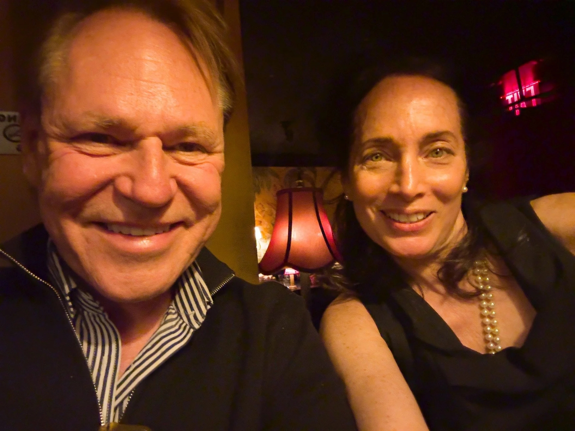 With @earl_crittenden, awaiting the nor'easter at @monkeybar_ny.