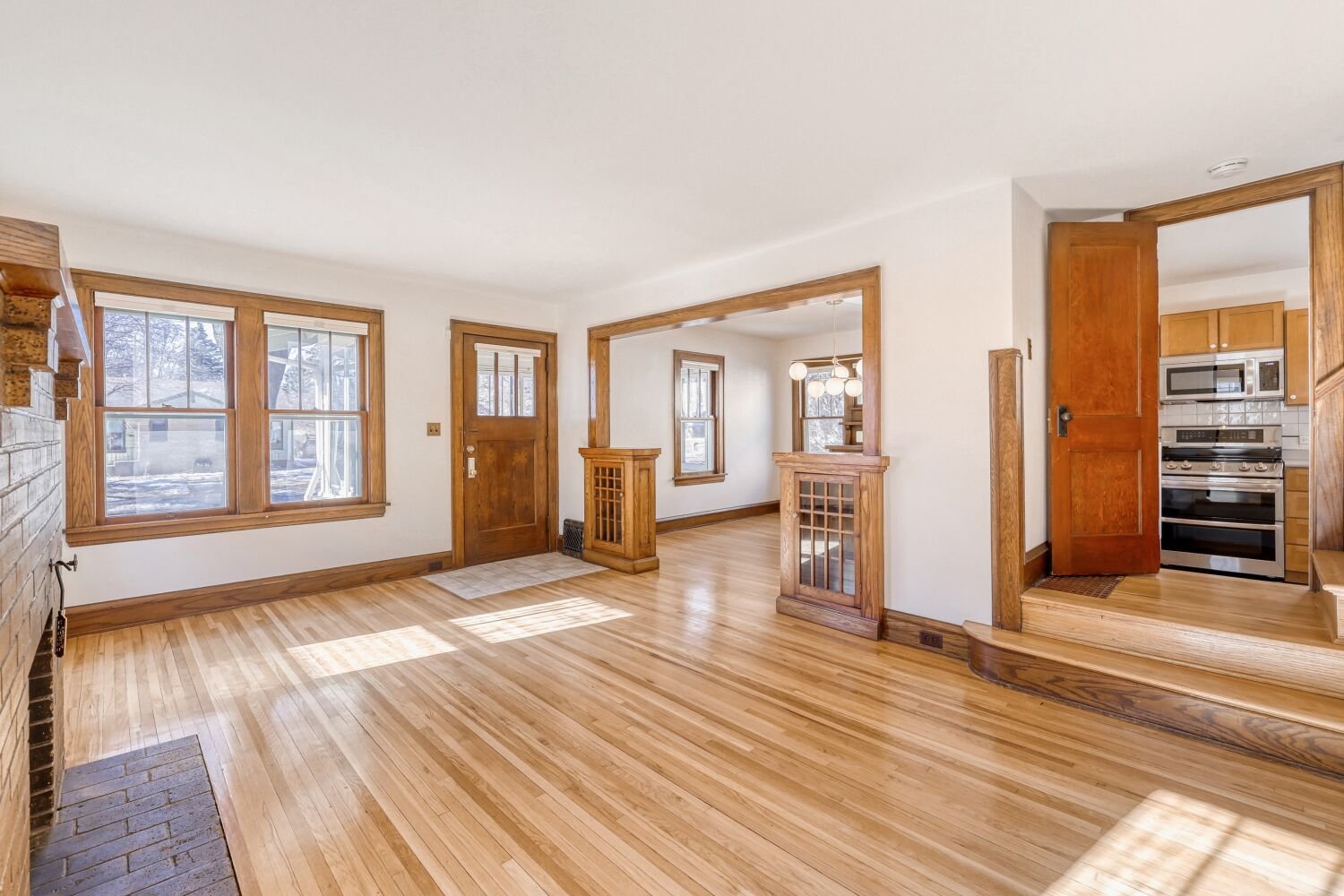 2551 lincoln St NE - Living Room into Dining .jpg