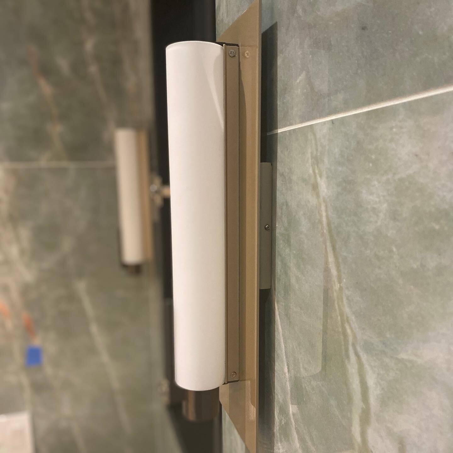 Just some lights on large tiles