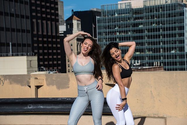 Bevin let&rsquo;s do some fun poses.⠀
⠀
Ok Mari, like what?!⠀
⠀
I have no idea. Let&rsquo;s see whatever comes out. ⠀
⠀
Results = the classic hip tilt and hair flips ⠀
⠀
Displayed here = 1000th shot vs 1st shot 🤣
⠀
If you told me two years ago I&rsq