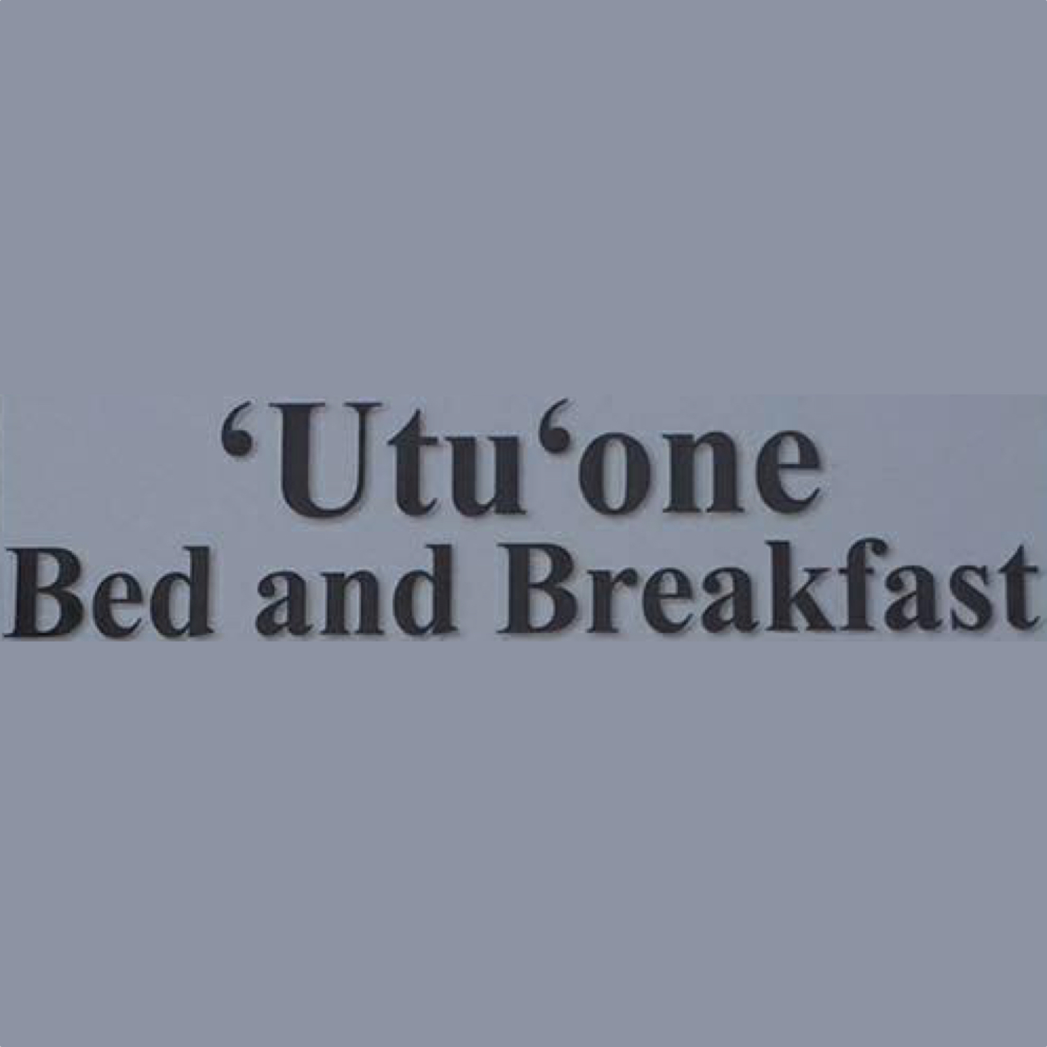 'Utu'one Bed &amp; Breakfast - Tonga