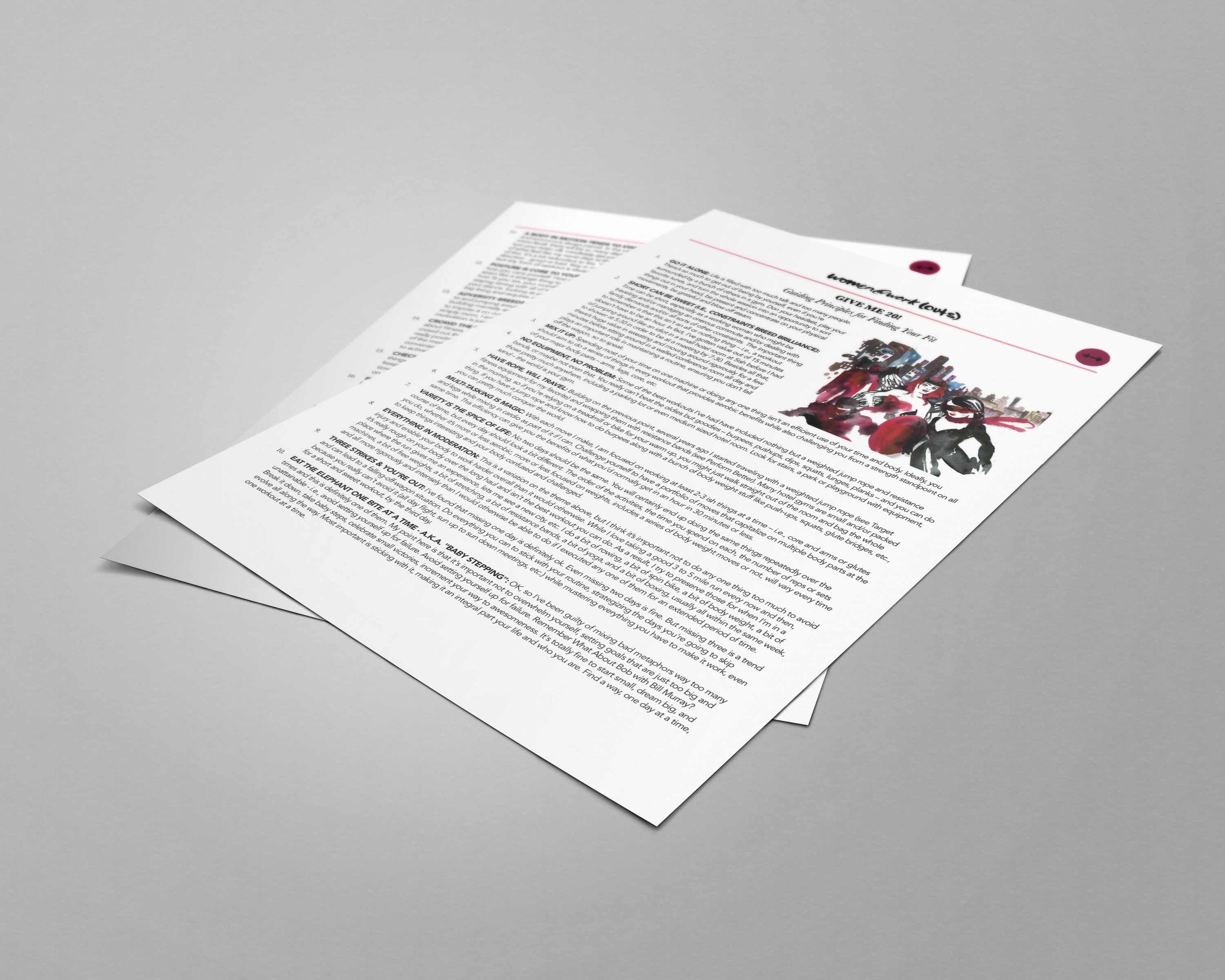 *Free Download* Women@Work(outs): Give me 20!