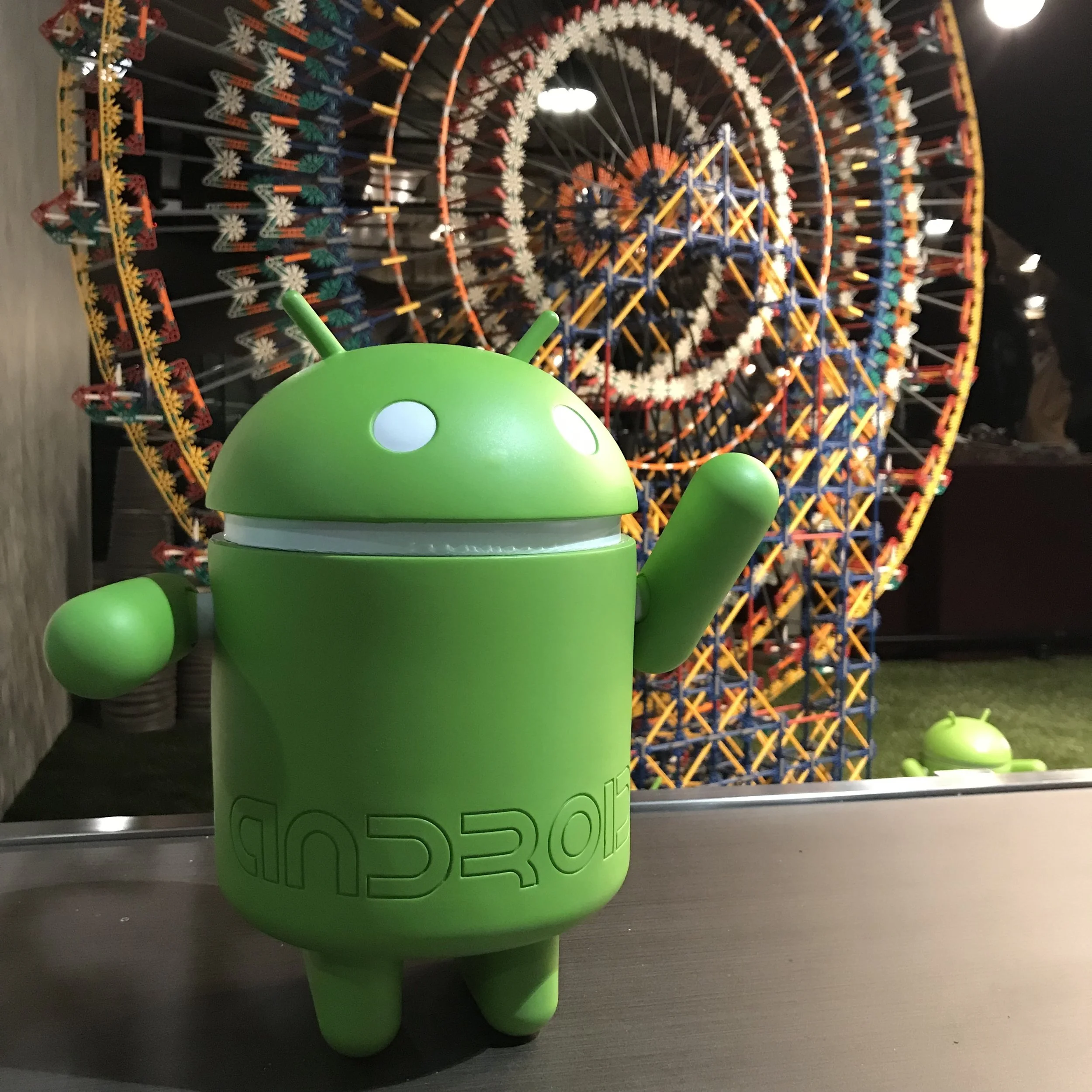 (PC: Amy Young. Android grub says hi.)
