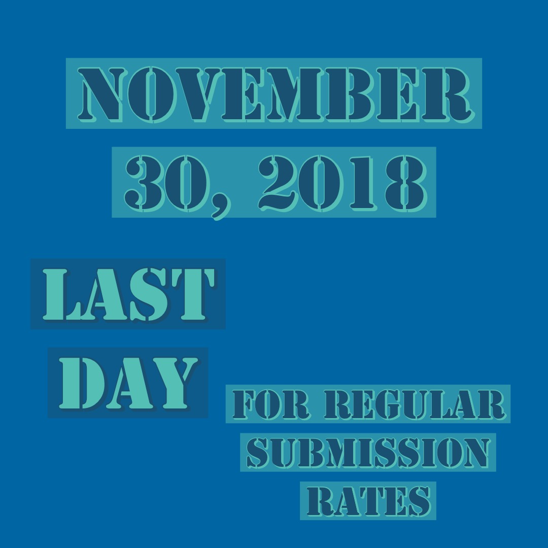 Hurry up to get that regular submission rate!