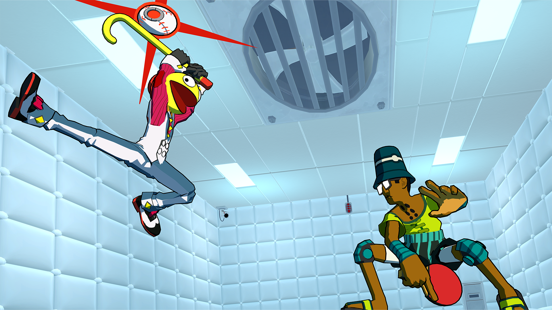 Lethal League Blaze , the incredibly creative and innovative 2D “Fighter”.