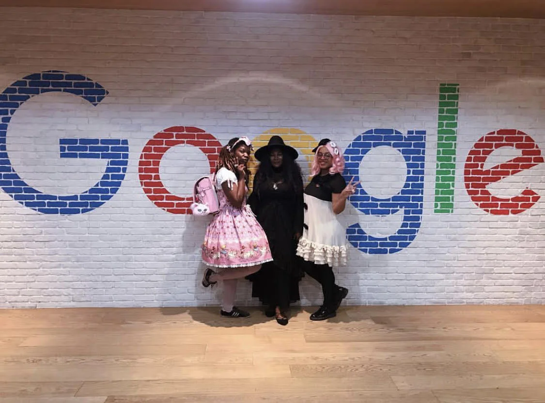 Credit: @jadedisland "KAWAII EMPOWERMENT" - Following the kawaii way ~ happy memories with @ipukekawaii & @noirhaus at @dcwebfest ~ we got to explore digital marketing, protecting IP, and meet other content creators I’m calling it now Black women make it happen in digital expression! 