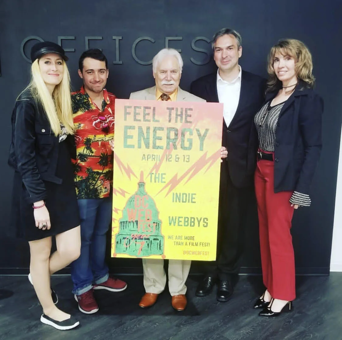 Credit: @clickonthisshow The meeting of Great Minds!! #festivallife Festival founders Oliver and Rose of @biseriesland , actor/ host @brianstaugust @csongordobrotka of @dieseriale and @nevakrauss of @bnmwebfest , and actor/ host @brianstaugust all together at the @dcwebfest #DCwebfest Thank you @dcwebfest for gathering such a community!! We love you!! #webseries #webfestivals #webfestival #dc #washingtondc #feeltheenergy #DCwebfest7recap